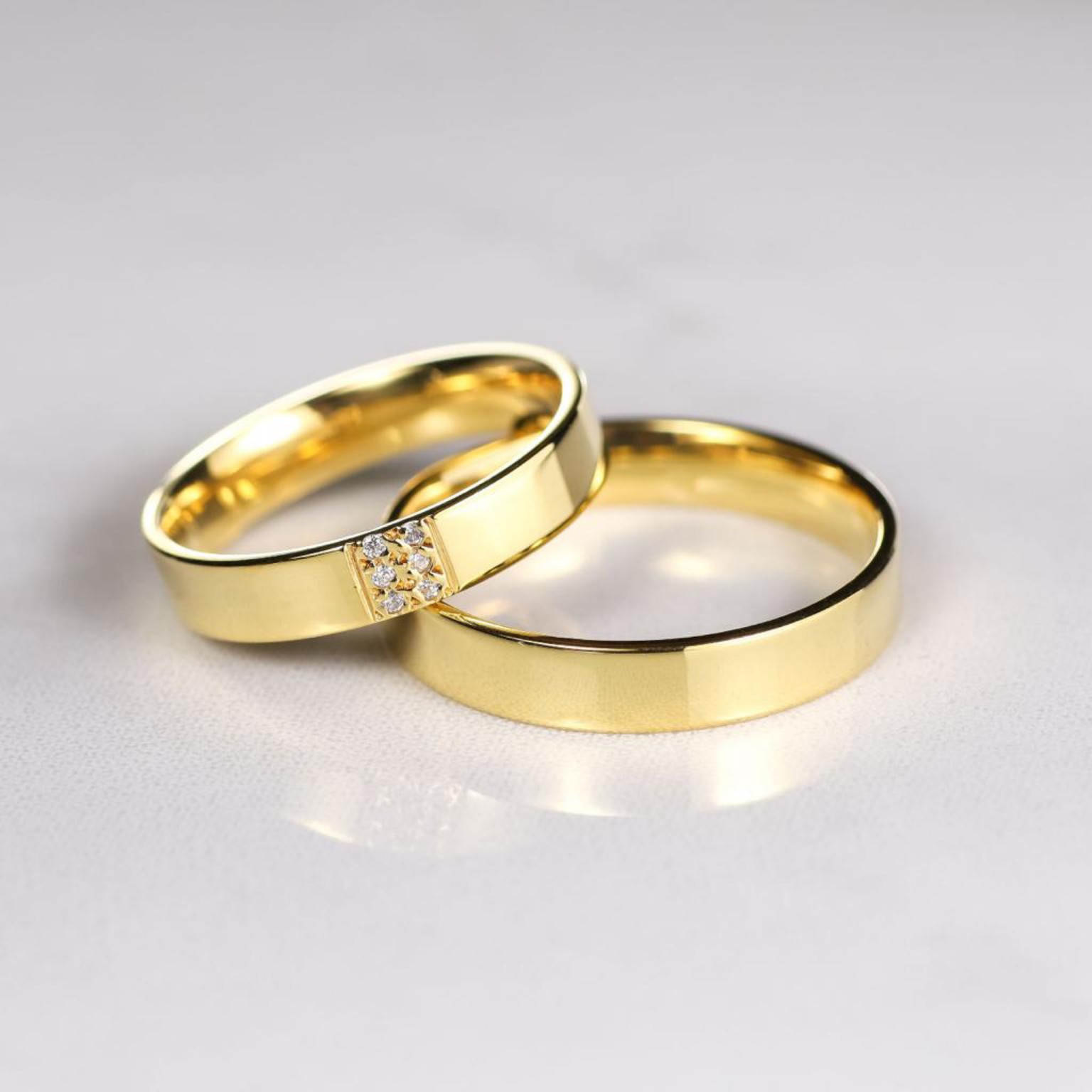 Alianças de casamento Dania Joias em Curitiba